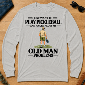 I Just Want To Play Pickleball Vintage - ash - LST2D-Ash