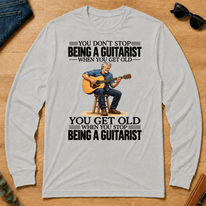 Vintage You Get Old When You Stop Being A Guitarist - ash - LST2D-Ash