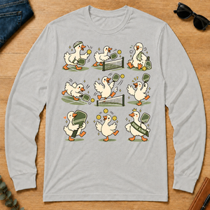 Pickleball Lover Cute Goose - ash - LST2D-Ash