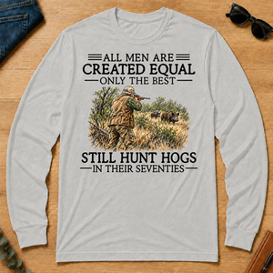 All Men Are Created Equal Hog Hunting 70s - ash - LST2D-Ash