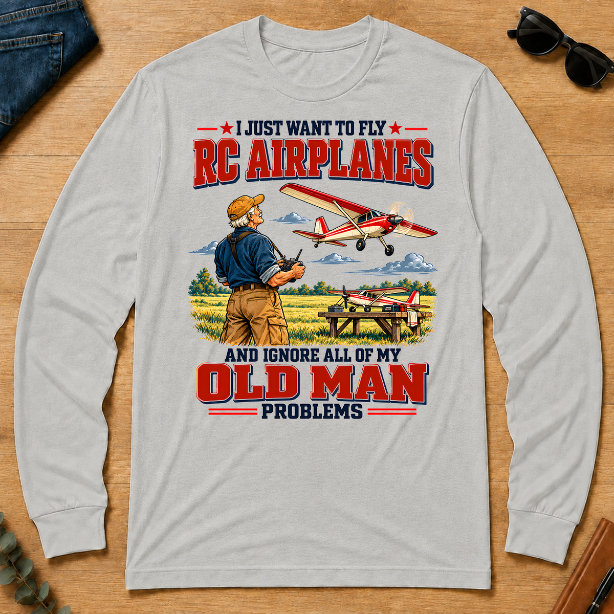 I Just Want To Fly RC Airplanes & Ignore All Old Man Problems - ash - LST2D-Ash