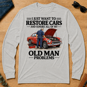 I Just Want To Restore Cars - ash - LST2D-Ash