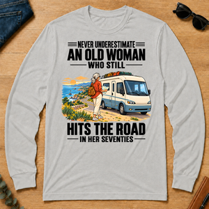 An Old Woman Still Hits The Road In Her 70s - ash - LST2D-Ash