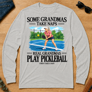 Real Grandmas Play Pickleball - ash - LST2D-Ash