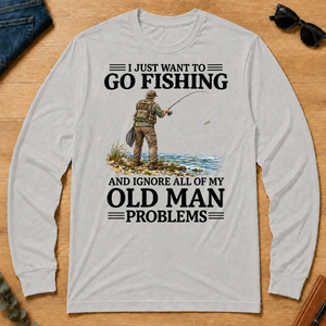 I Just Want To Go Fishing - ash - LST2D-Ash