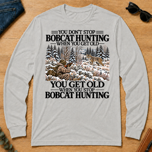 Don't Stop Bobcat Hunting Snow - ash - LST2D-Ash