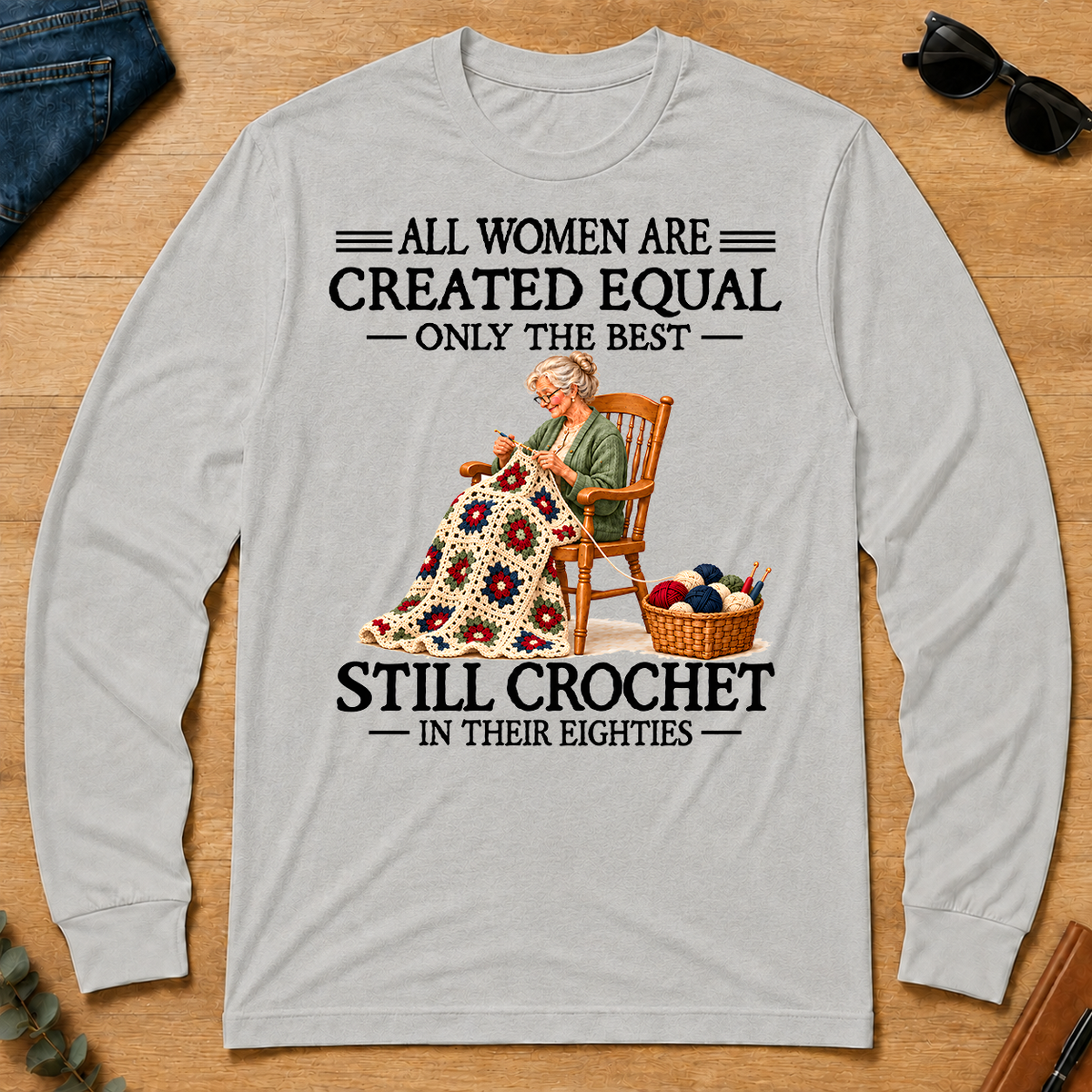 Still Crochet 80S - ash - LST2D-Ash