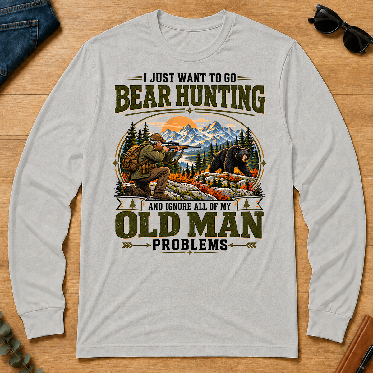 I Just Want To Go Bear Hunting & Ignore All Old Man Problems - ash - LST2D-Ash
