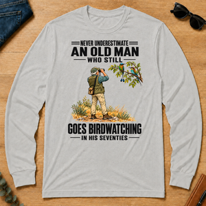 An Old Man Still Goes Birdwatching In His 70s - ash - LST2D-Ash