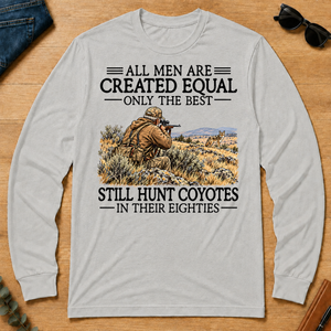 All Men Are Created Equal Coyote Hunting 80s - ash - LST2D-Ash
