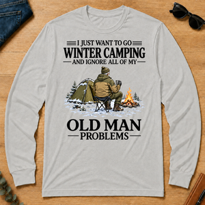 I Just Want To Winter Camping - ash - LST2D-Ash