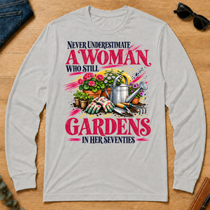 A Woman Still Gardens In Her Seventies - ash - LST2D-Ash