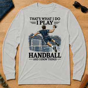 I Play Handball And I Know Things - ash - LST2D-Ash