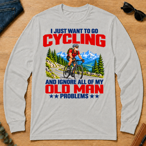 I Just Want To Go Cycling - ash - LST2D-Ash