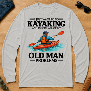 I Just Want To Go Kayaking - ash - LST2D-Ash