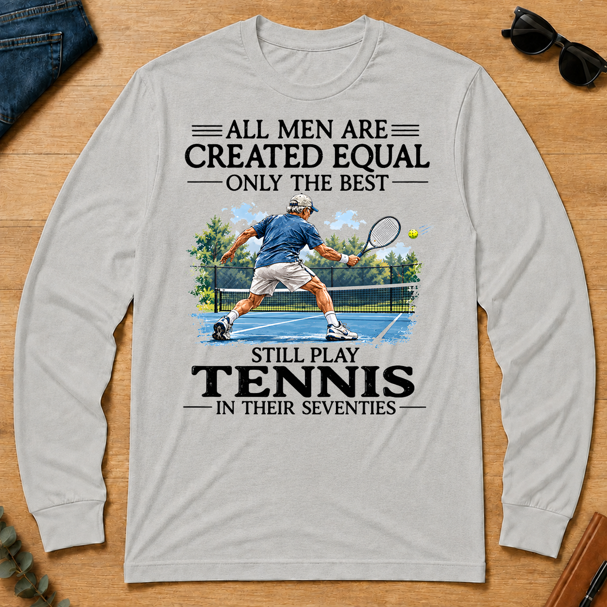 Men Still Playing Tennis In Their Seventies - ash - LST2D-Ash