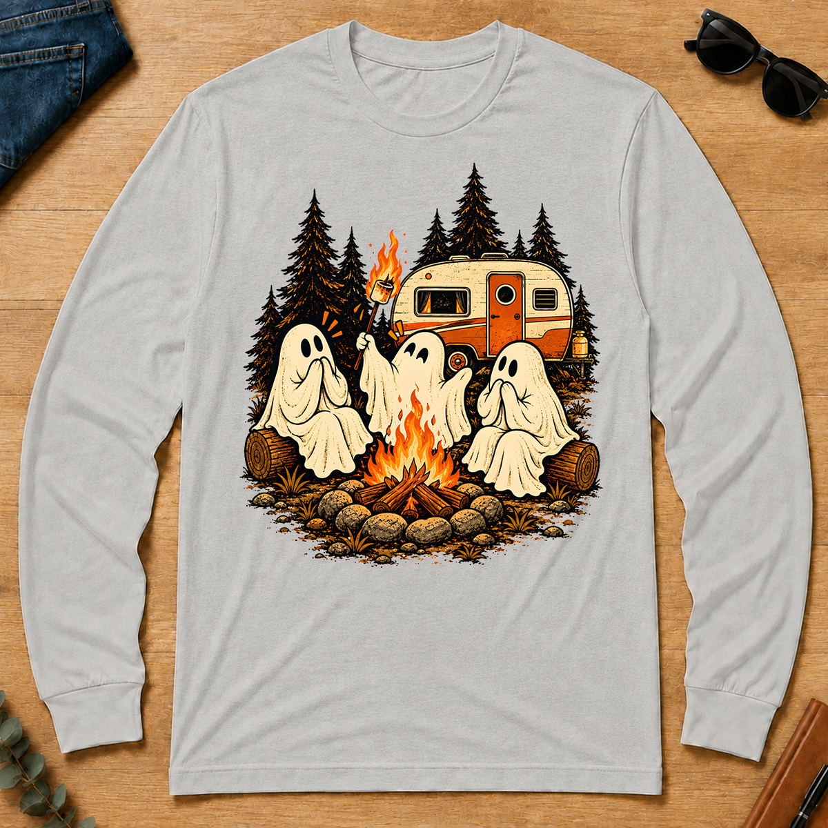 Campfire Marshmallow Mayhem - ash - LST2D-Ash