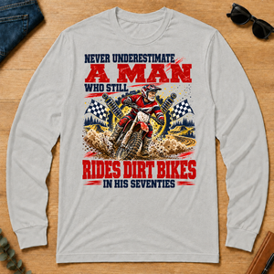 A Man Still Goes Rides Dirt Bikes In His 70s - ash - LST2D-Ash