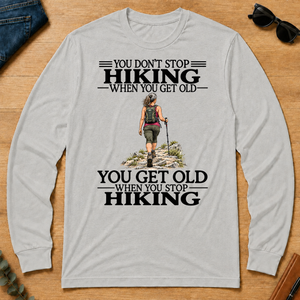 Don't Stop Hiking - ash - LST2D-Ash