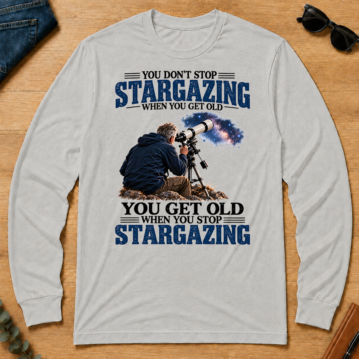 Stargazing You Get Old When You Stop - ash - LST2D-Ash