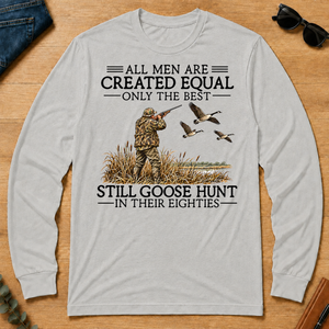 All Men Are Created Equal Goose Hunting 80s - ash - LST2D-Ash