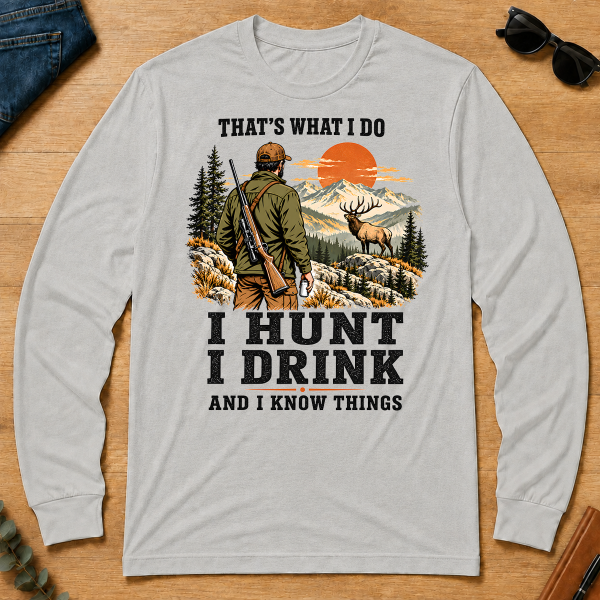 I Hunt I Drink And I Know Things - ash - LST2D-Ash
