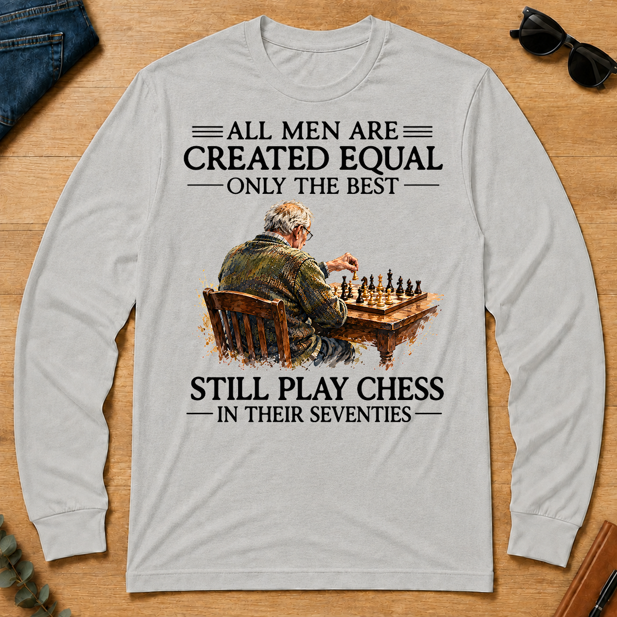 Still Play Chess In 70s - ash - LST2D-Ash