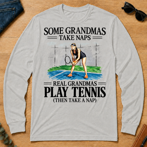 1 Real Grandmas Play Tennis - ash - LST2D-Ash