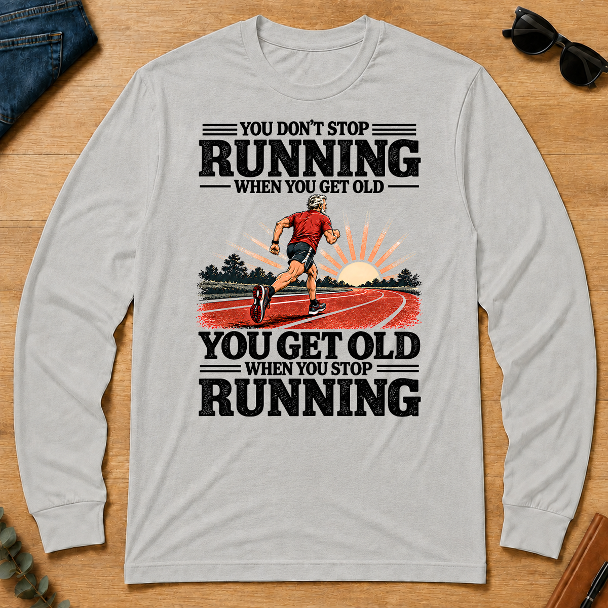 You Don't Stop Running When You Get Old - ash - LST2D-Ash