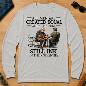 All Men Are Created Equal Only The Best Still Ink 70s - ash - LST2D-Ash