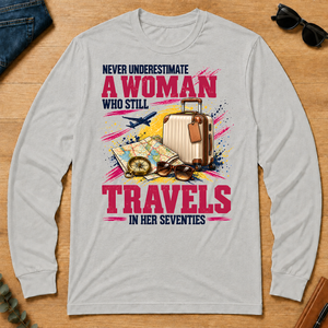 A Woman Still Travels In Her Seventies - ash - LST2D-Ash