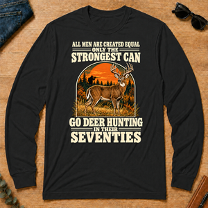 Deer Hunting Seventies Vintage - black - LST2D-Black