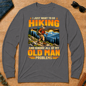 I Just Want To Go Hiking - charcoal - LST2D-Charcoal