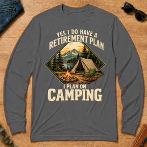 I Plan On Camping - charcoal - LST2D-Charcoal