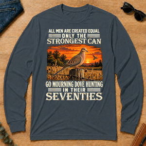 Dove Hunting Strongest Man In Seventies - dark-heather - LST2D-DarkHeather