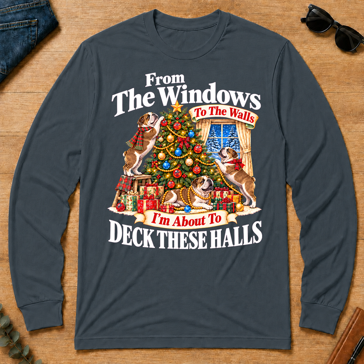 From the Windows to the Walls Bulldog - dark-heather - LST2D-DarkHeather