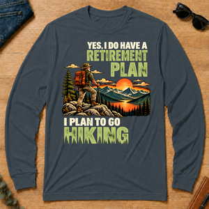 I Plan To Go Hiking - dark-heather - LST2D-DarkHeather