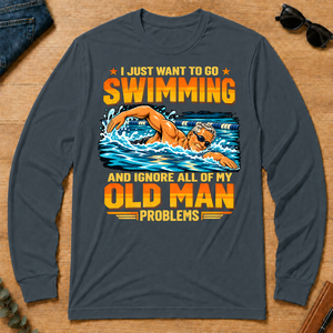 I Just Want To Go Swimming - dark-heather - LST2D-DarkHeather