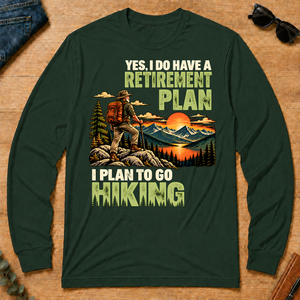 I Plan To Go Hiking - forest-green - LST2D-ForestGreen