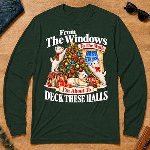 From the Windows to the Walls West Highland White Terrier - forest-green - LST2D-ForestGreen
