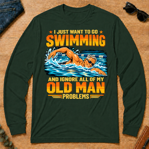 I Just Want To Go Swimming - forest-green - LST2D-ForestGreen
