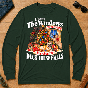 From the Windows to the Walls French Bulldog - forest-green - LST2D-ForestGreen
