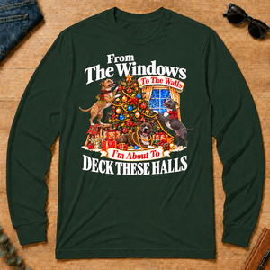 From the Windows to the Walls American Pit Bull Terrier - forest-green - LST2D-ForestGreen