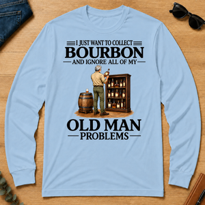 I Just Want To Collect Bourbon - light-blue - LST2D-LightBlue