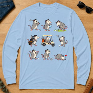 Funny Opossum Golf - light-blue - LST2D-LightBlue