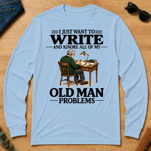 I Just Want To Write - light-blue - LST2D-LightBlue