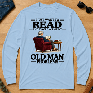 I Just Want To Read - light-blue - LST2D-LightBlue
