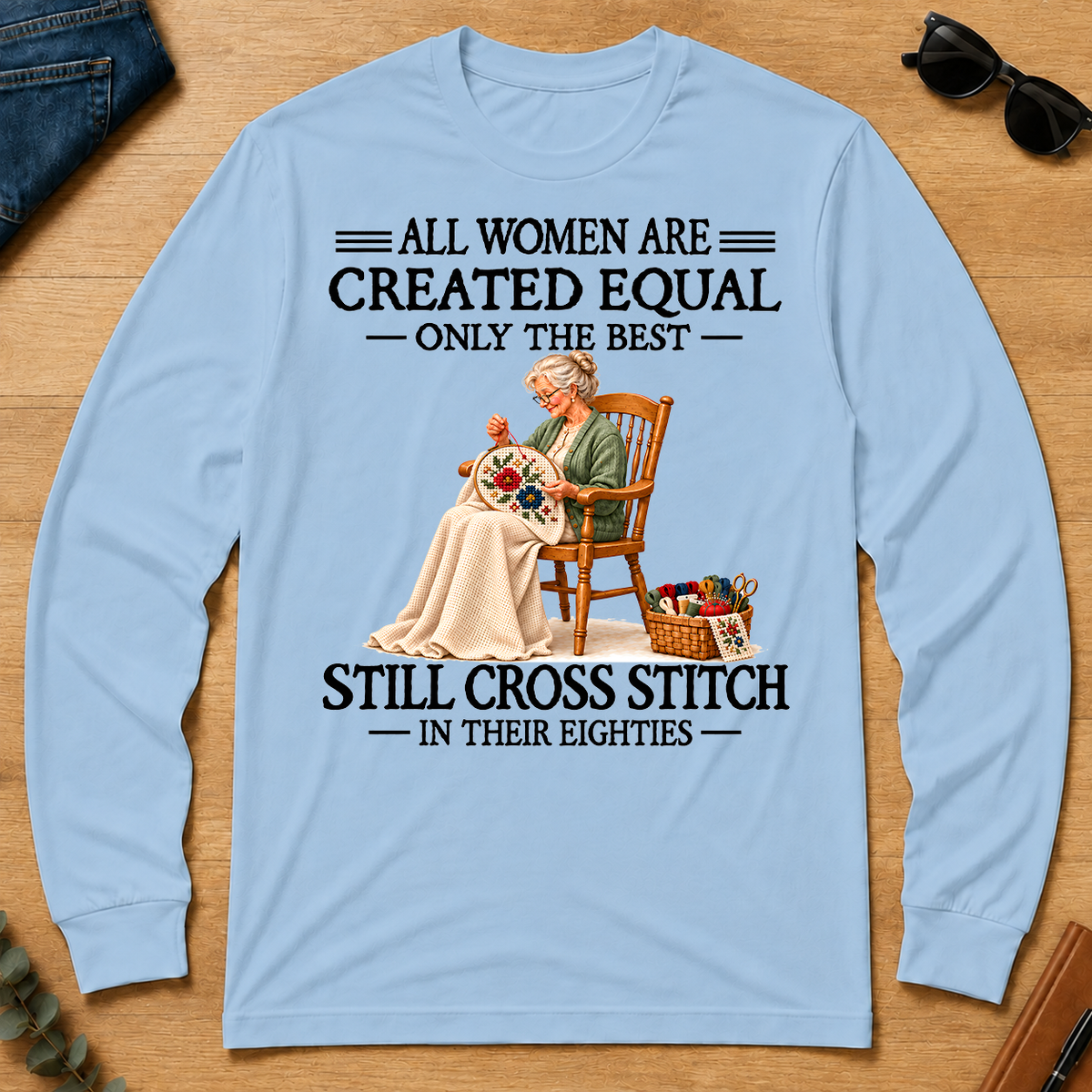 Still Cross Stitch 80S - light-blue - LST2D-LightBlue