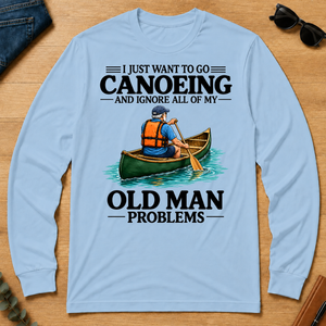 I Just Want To Go Canoeing - light-blue - LST2D-LightBlue