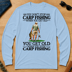 Don't Stop Carp Fishing - light-blue - LST2D-LightBlue